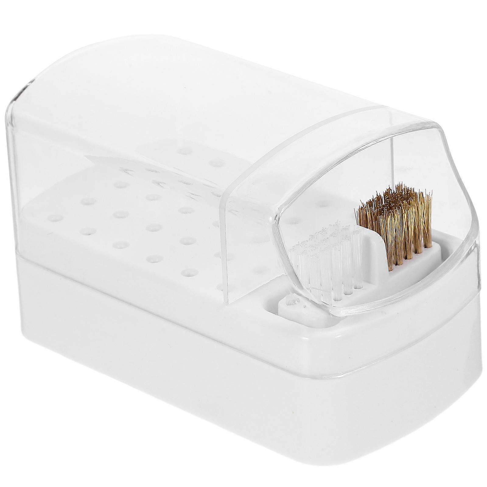 Nail Drill Bits Storage Holder for Easy Access to 30 Grinding Heads