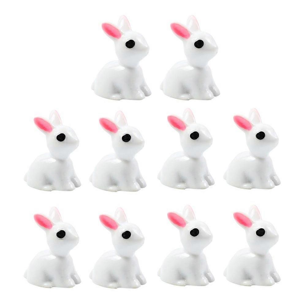 Rabbit Decoration Miniatures Ornaments for Photo Props with 30Pcs