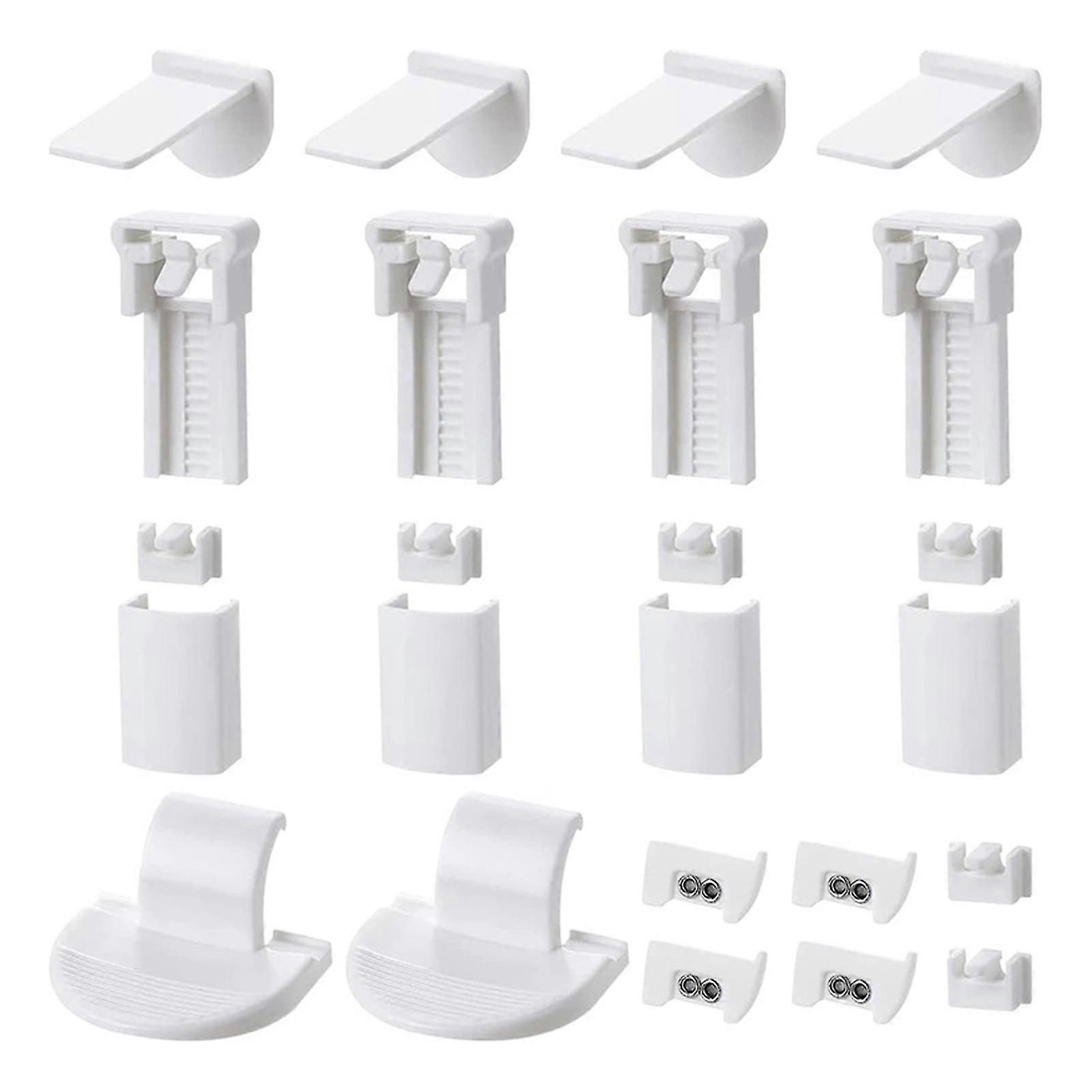 Pleated Blinds Parts Replacement Easy Using Drapery Repair Hardware for Home Window