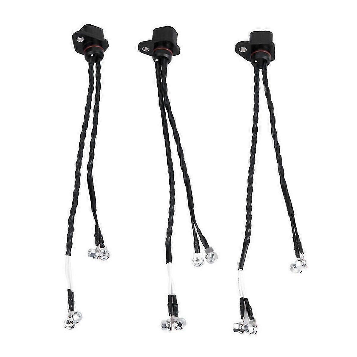 3Pcs Injector Wire Harness Loom Repair Kit 3287699 M19793 for 6.7L I6 QSB B Series