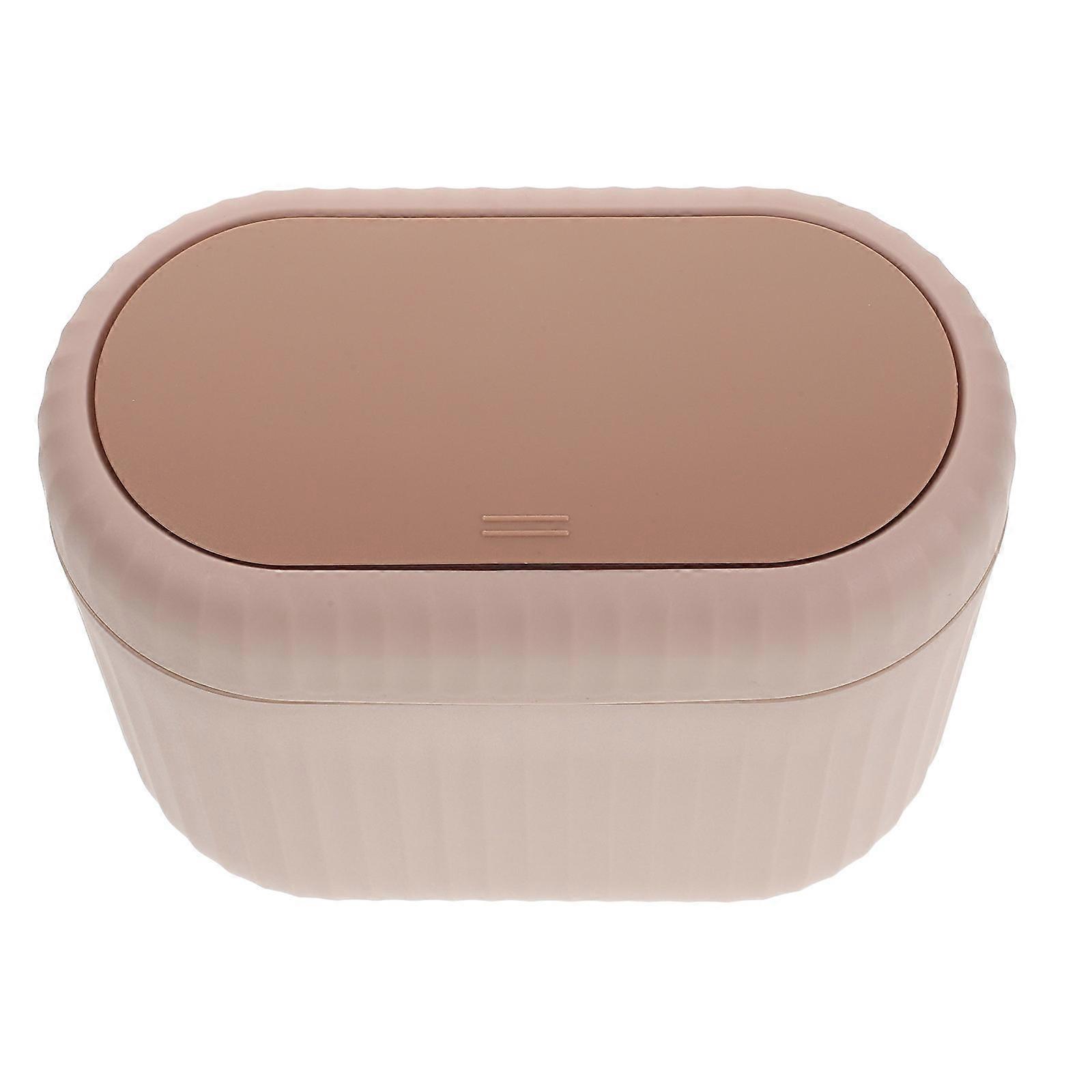 Vehicle Garbage Can Car Trash Can with Lid for 5Pcs Compact Waste Storage