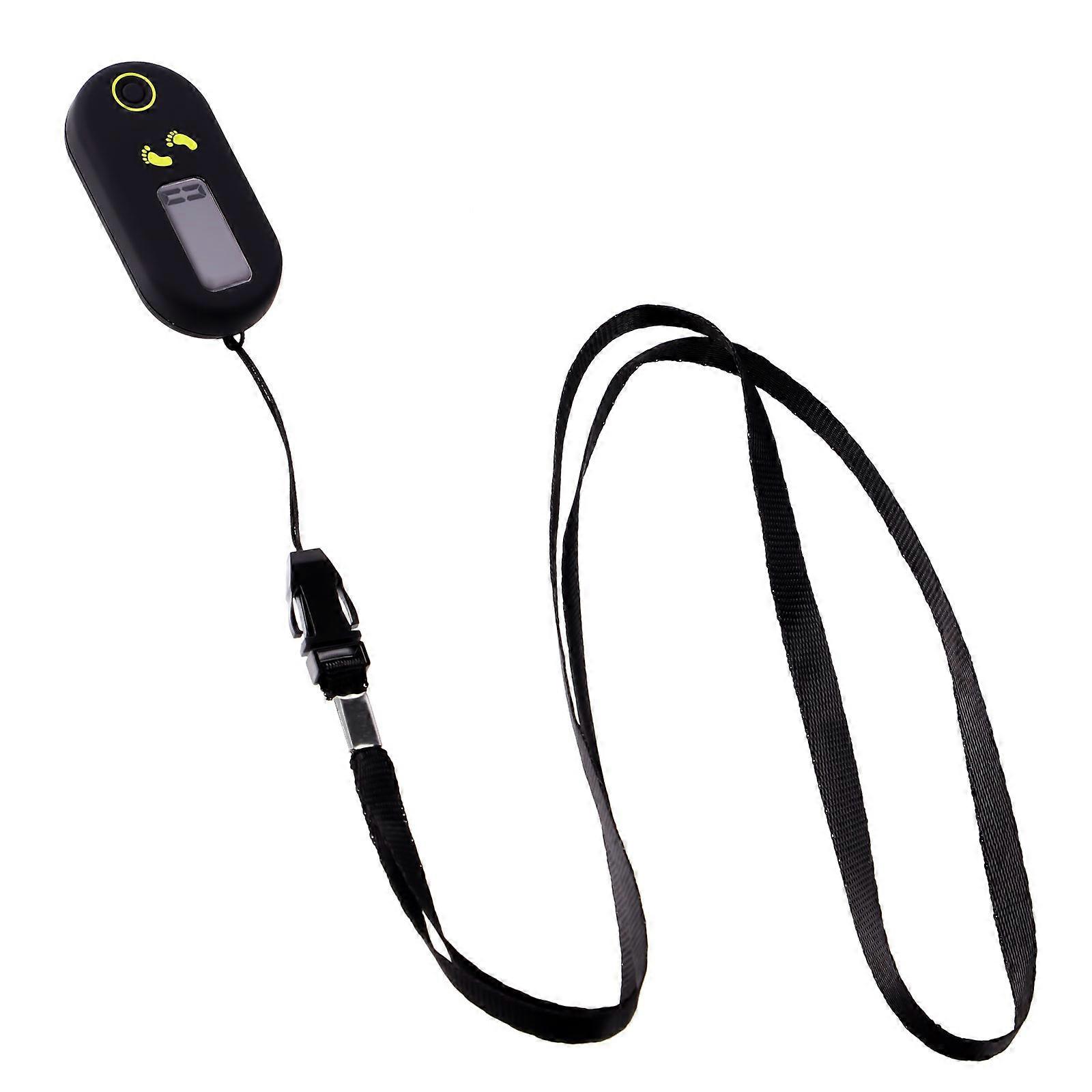 Electronic Pedometer For Daily Activity Monitoring Tailored For Fitness Goals In Black Color With Mini Step Counting Capability 1Pack