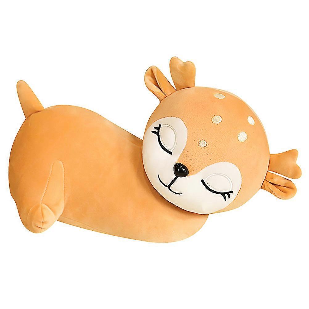 Small Plush Deer Doll For Kids Toy Showcase Display Birthday Decoration 30x10x10cm 1Pc