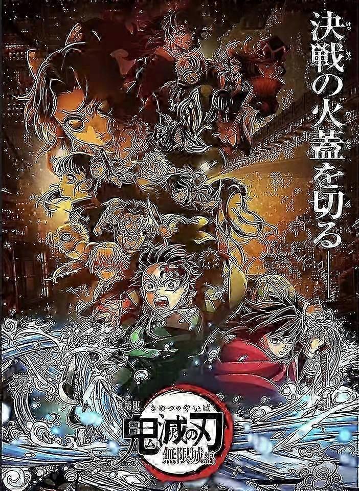 Decorazione per albero di Natale con ciondolo in acrilico a forma di cartone animato, motivo: Demon Slayer Anime Advent Countdown Holiday Blind Box 2025!ZZ35