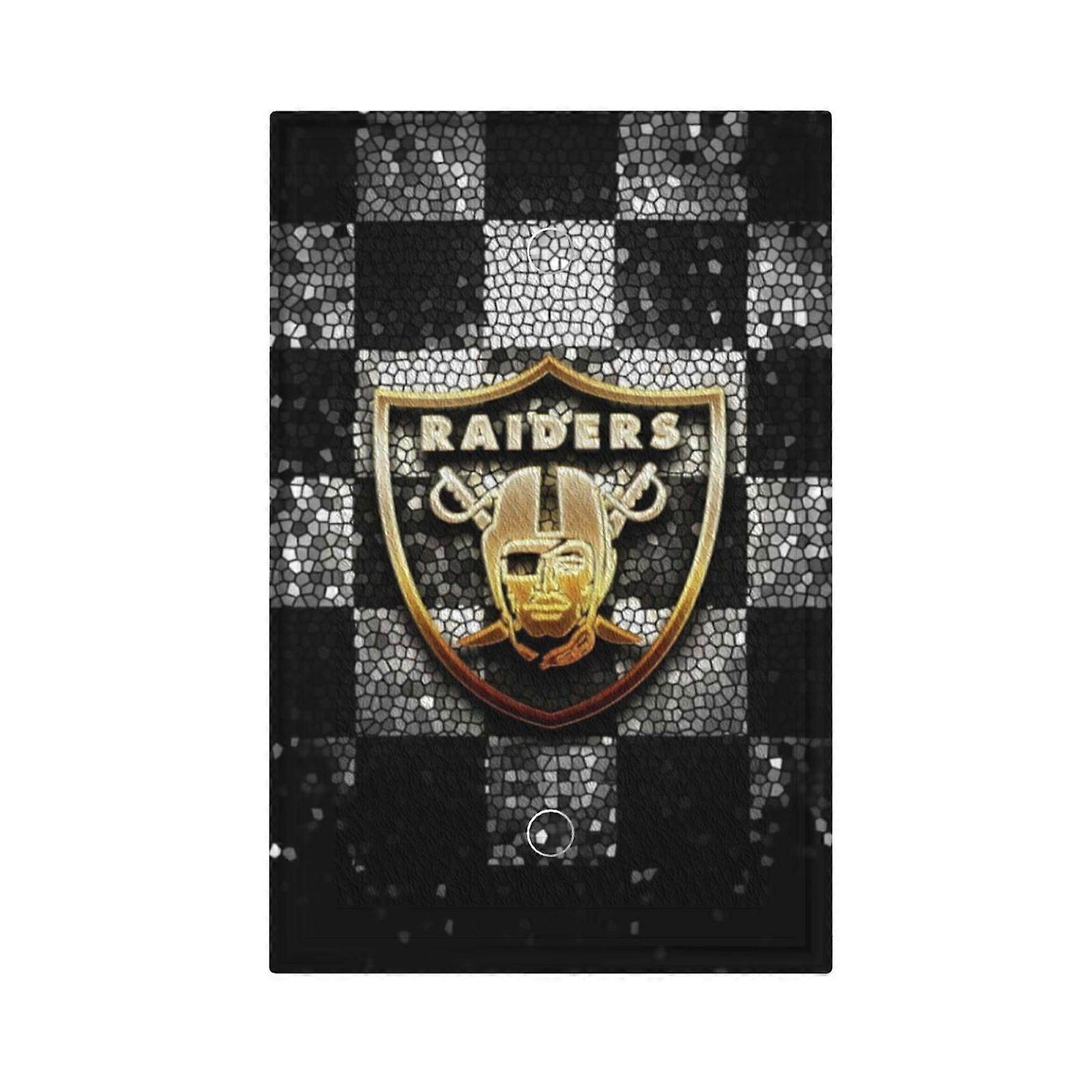 Raiders Football Switching Lights Single Leather Roman Frame Switch Panel Wall Panel Single Double/Pull Light Switch