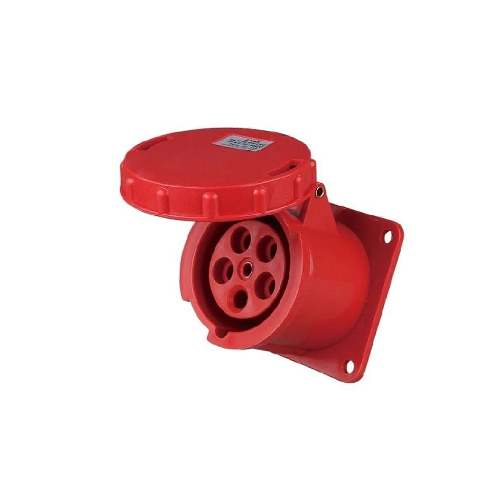 Waterproof Aviation ExplosionProof Connector Exposed Concealed Industrial Plug Socket 3/4/5Core 63A/125A IP67
