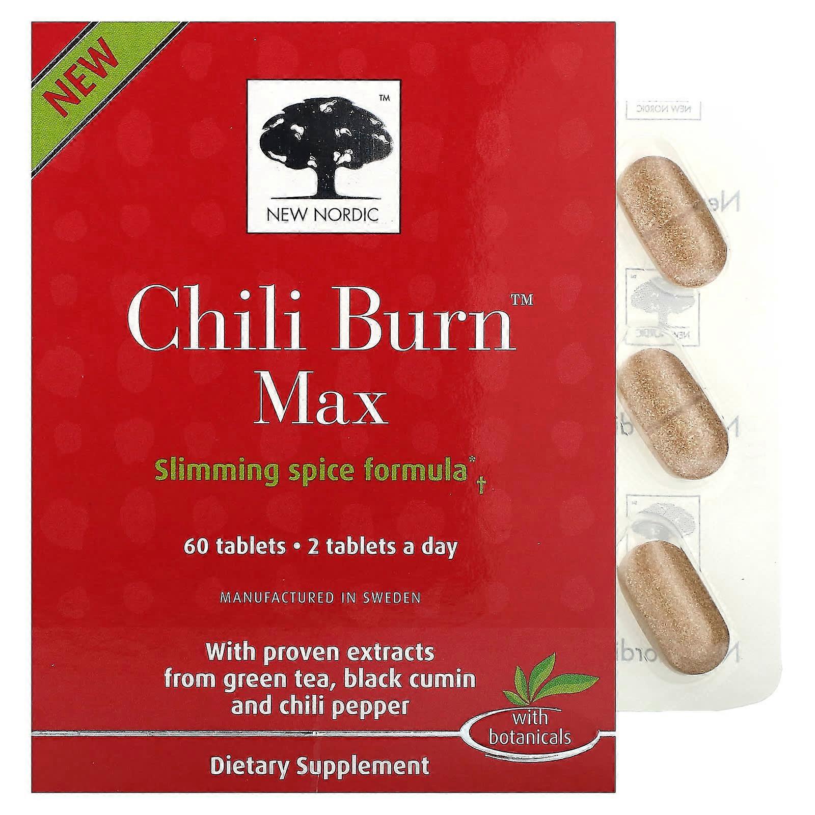 Chili Burn Max, 60 Tablets