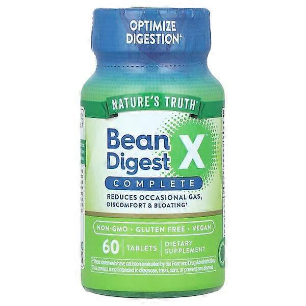 Nature's Truth, Bean Digest Xâ¢ Complete, 60 Tablets