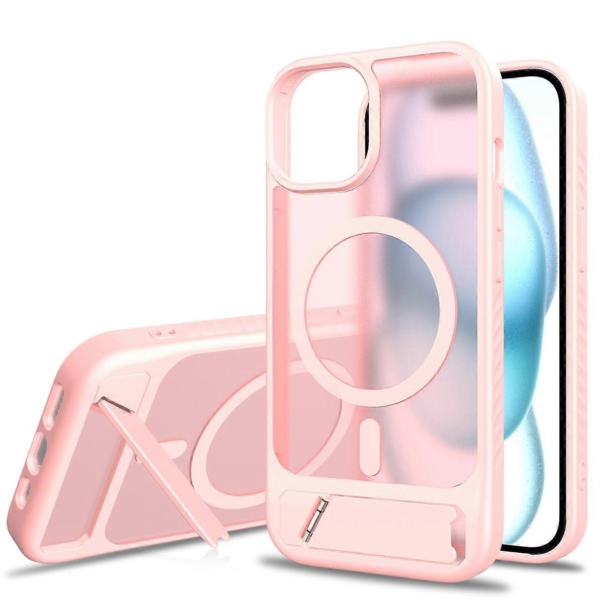 Bulk Purchasing for iPhone 15 Pro Max Case Compatible with MagSafe Skin Feel PC + TPU Kickstand Phon