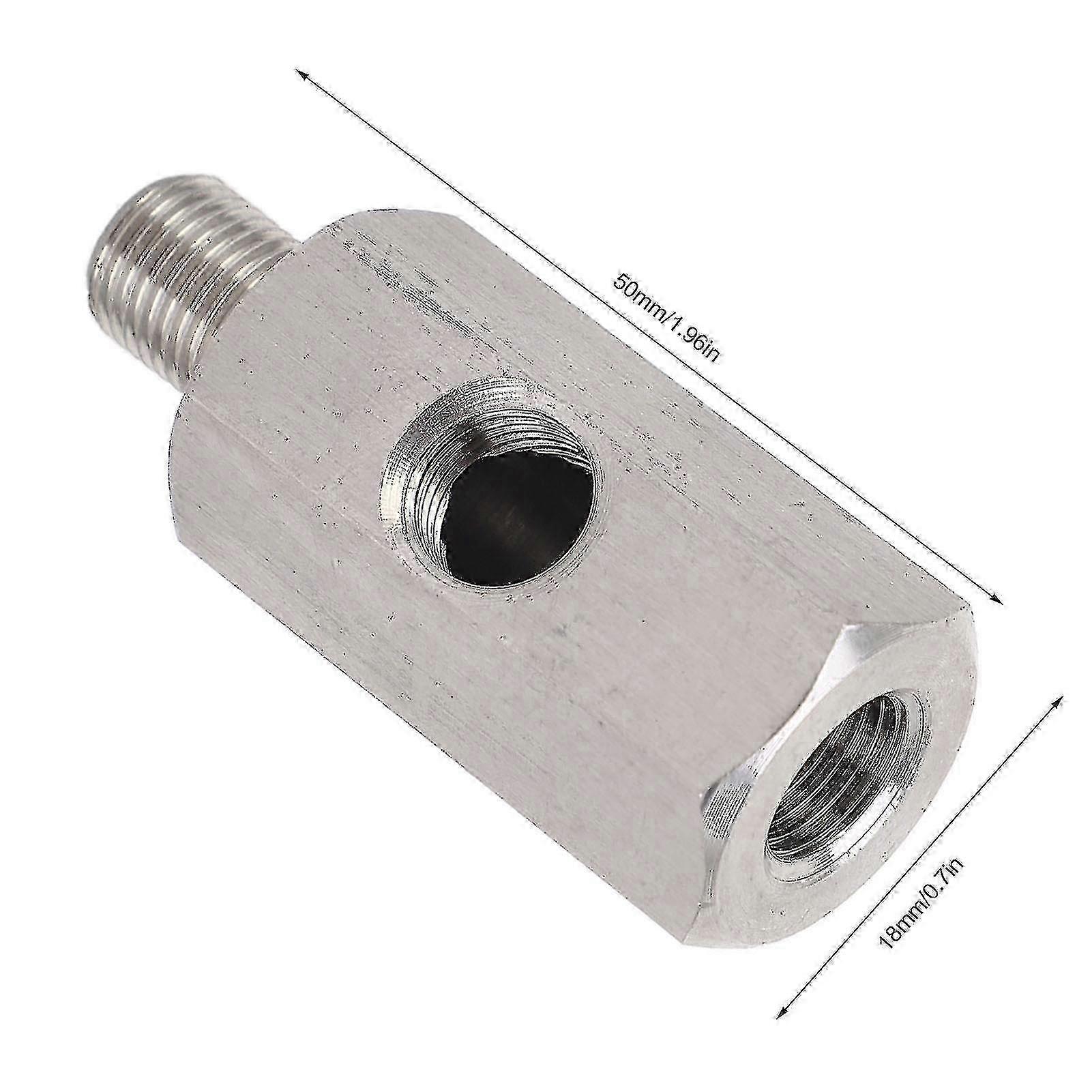 M10x1.0 Öldrucksensor T-Stück auf M10 Adapter