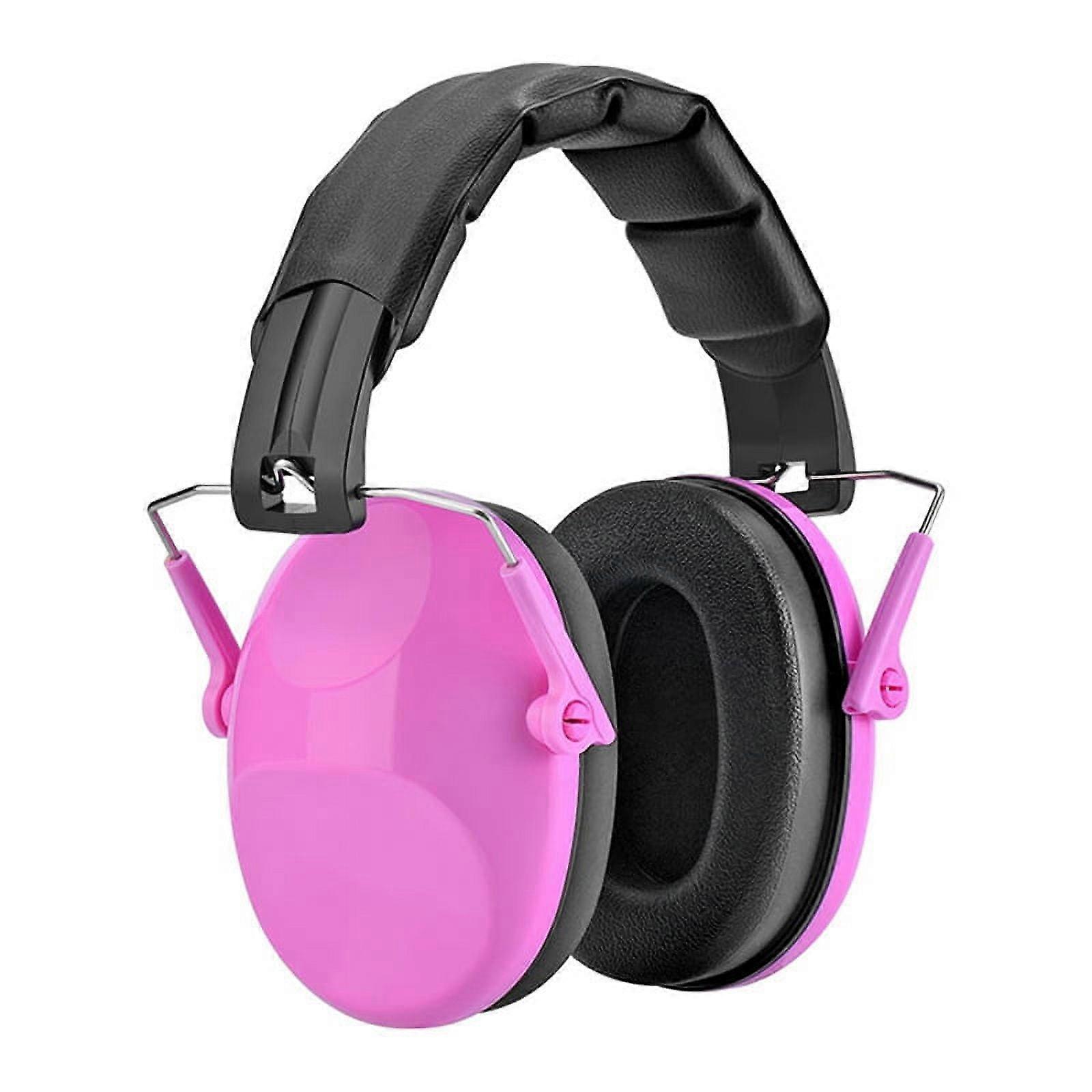 Noise-Proof Headmounted Ear for Children Sleeping Pink