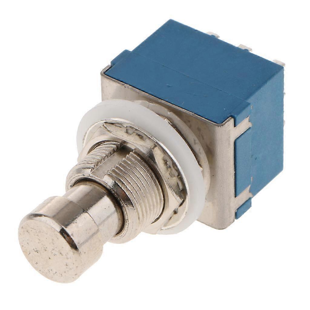 3PDT Stomp 9 Pins Footswitch Box Stomp Guitar Effect Pedal Foot Switch