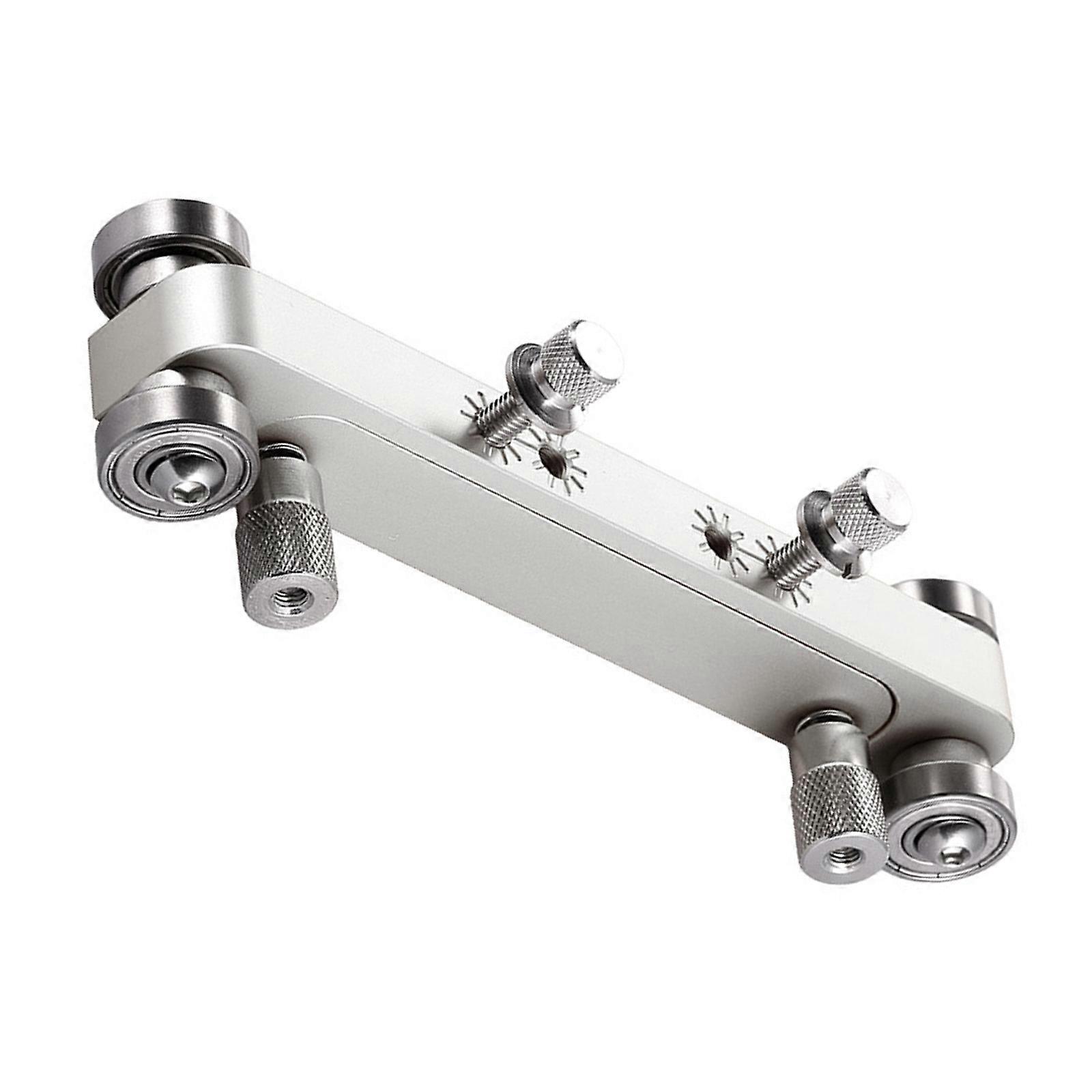 Quick Adjust Guitar Sander Tool Professional Aluminum Alloy For Precise String Action Modifications Includes Sanding Paper  Silver