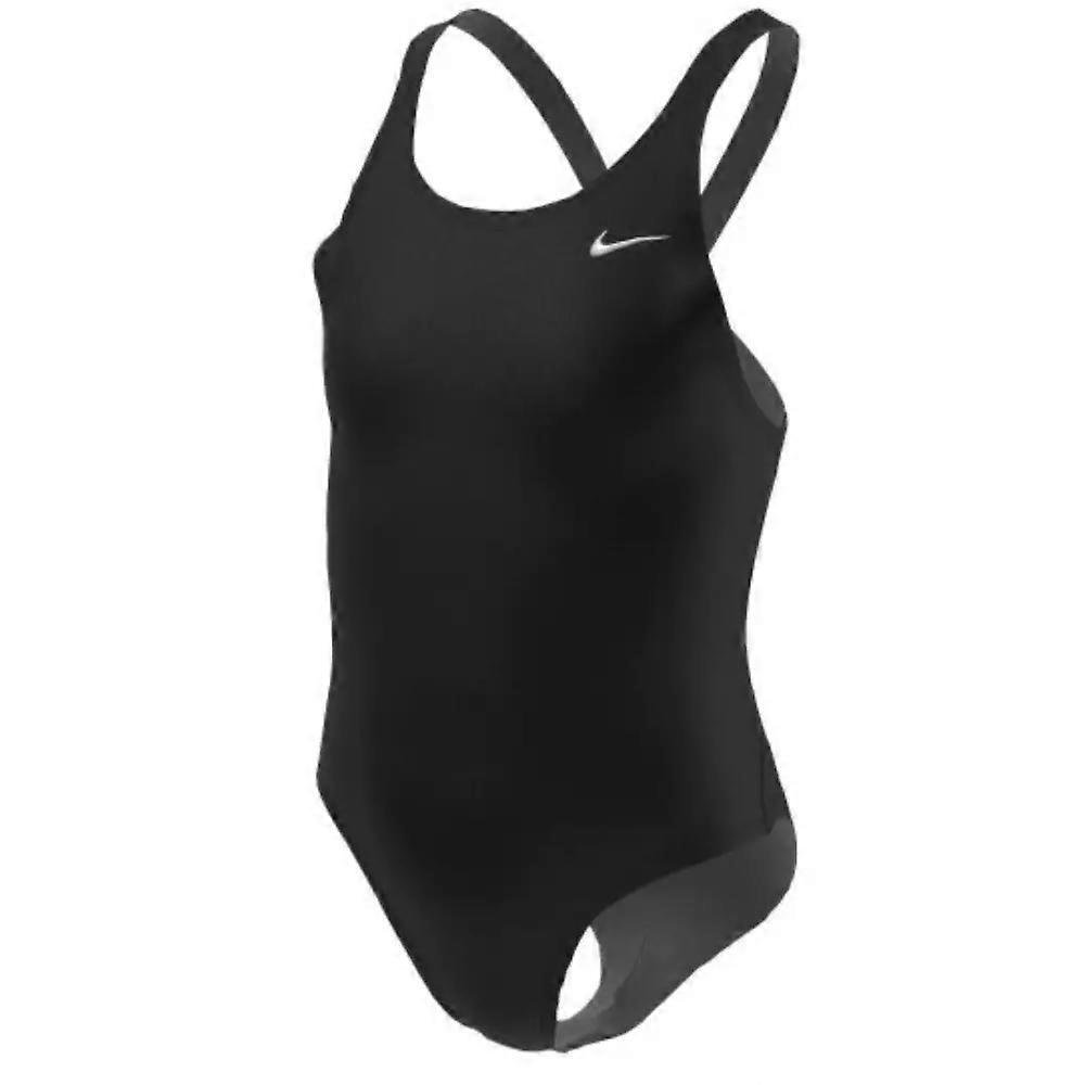 Nike meisjes Hydrastrong Performance fastback badpak - zwart