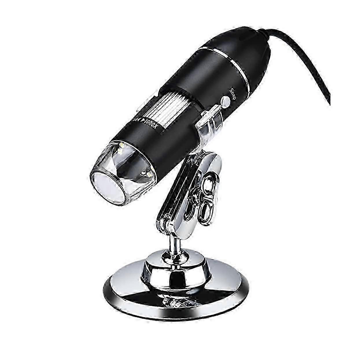 Lab Microscope Slides 500X 1000X 1600X Electronic Digital Microscope USB Handheld