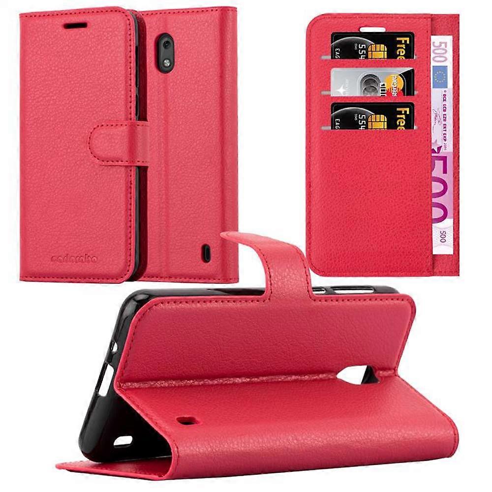 Nokia 2 2017 Case - Protective Case with Card Slots and Stand Function