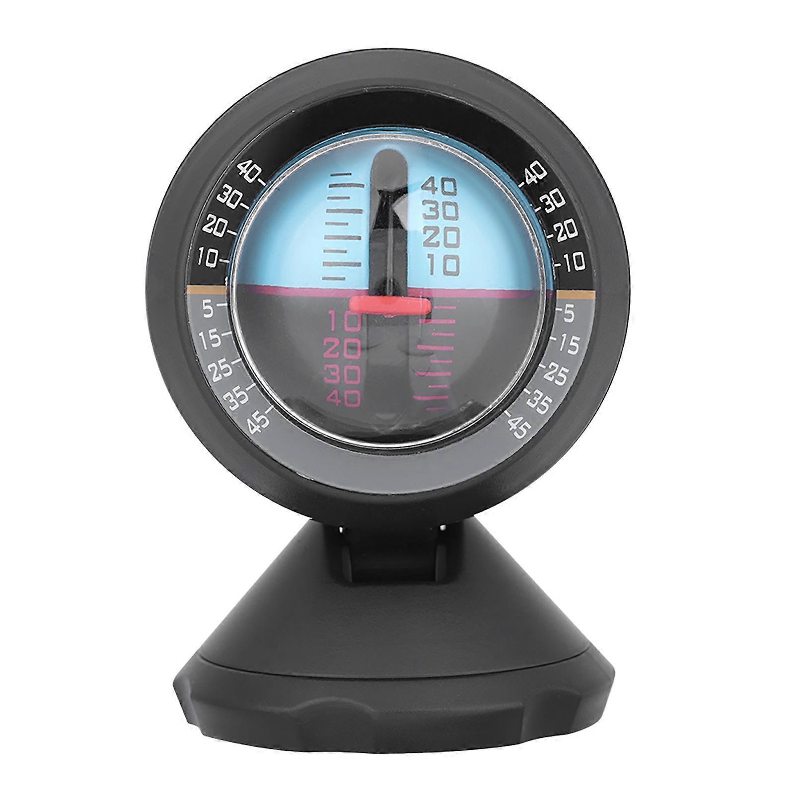 Angle slope finder for vehicle - Tilt indicator level meter gradient tool