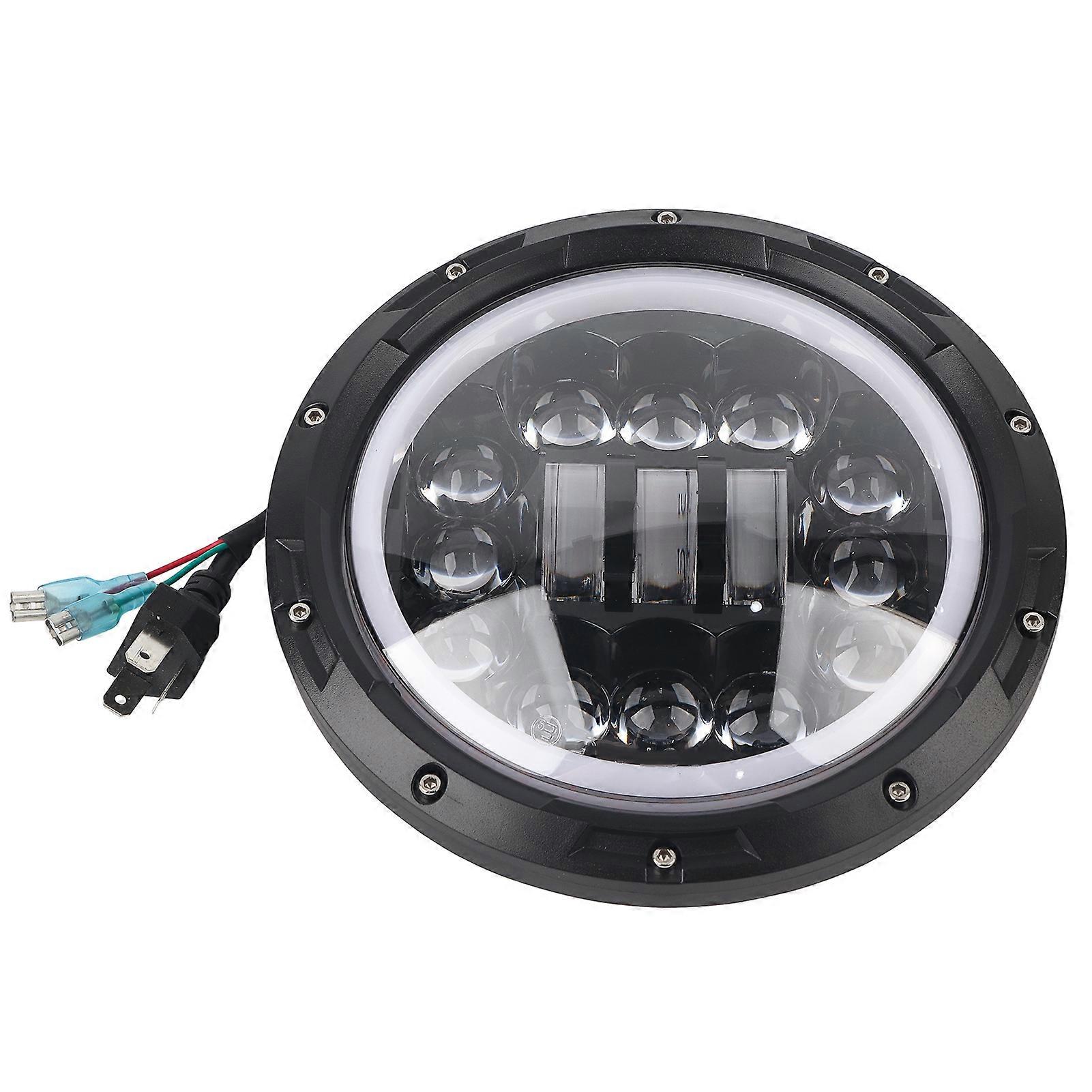 90W LED work light for motorcycle 7in IP67 waterproof 6000K