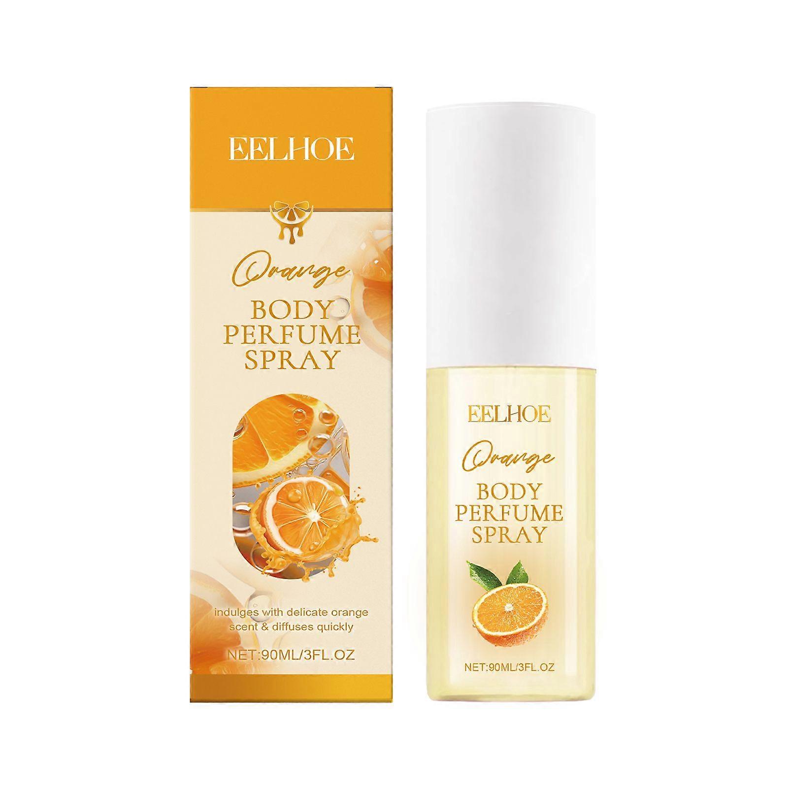 Eelhoe Orange Body Perfume Spray Is A Delicate, Fresh And Fragrant Spray That Leaves A Lasting Impression. It Is A Portable Fruit-Scented Spray