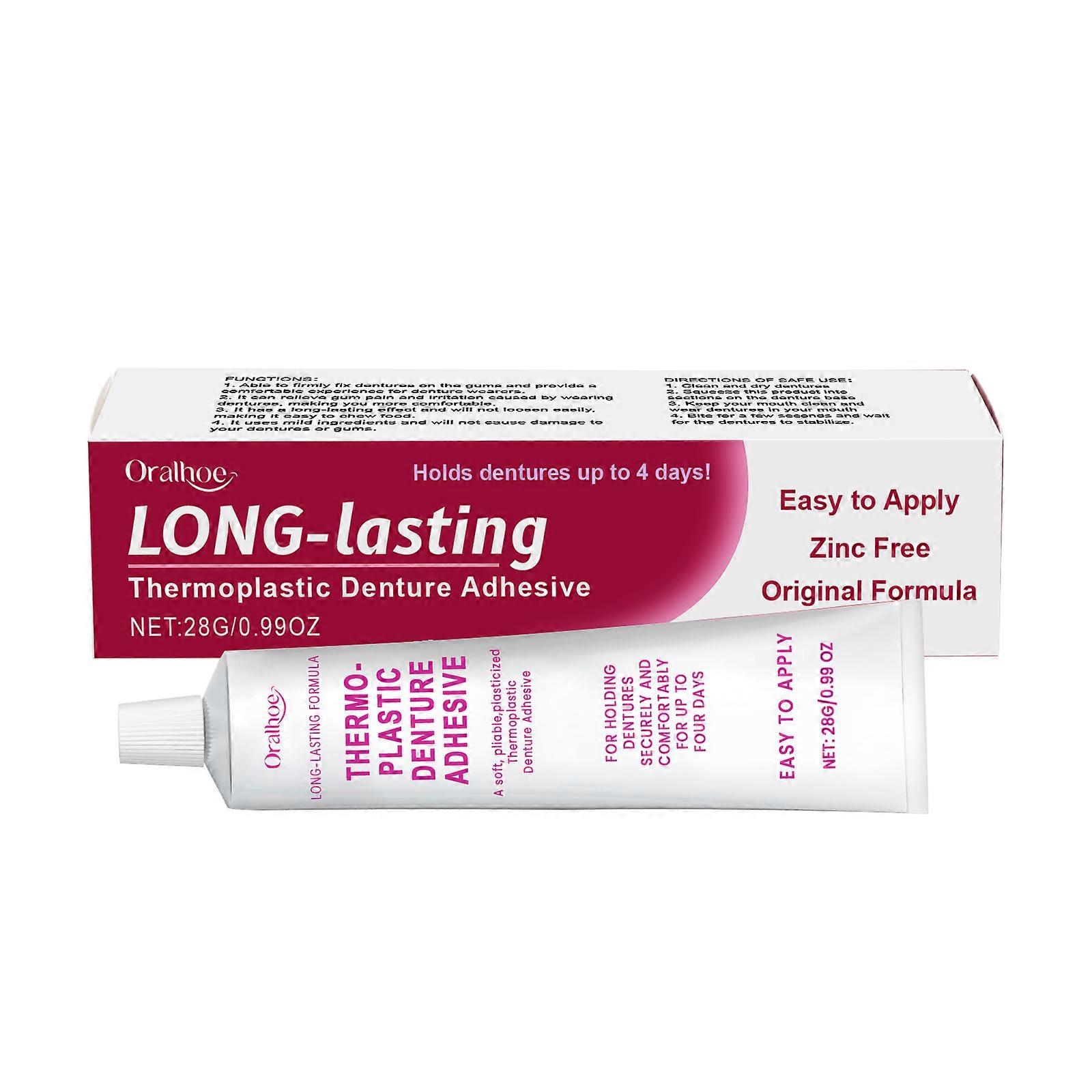 Dentures Fixing Adhesive Contains Cellulose