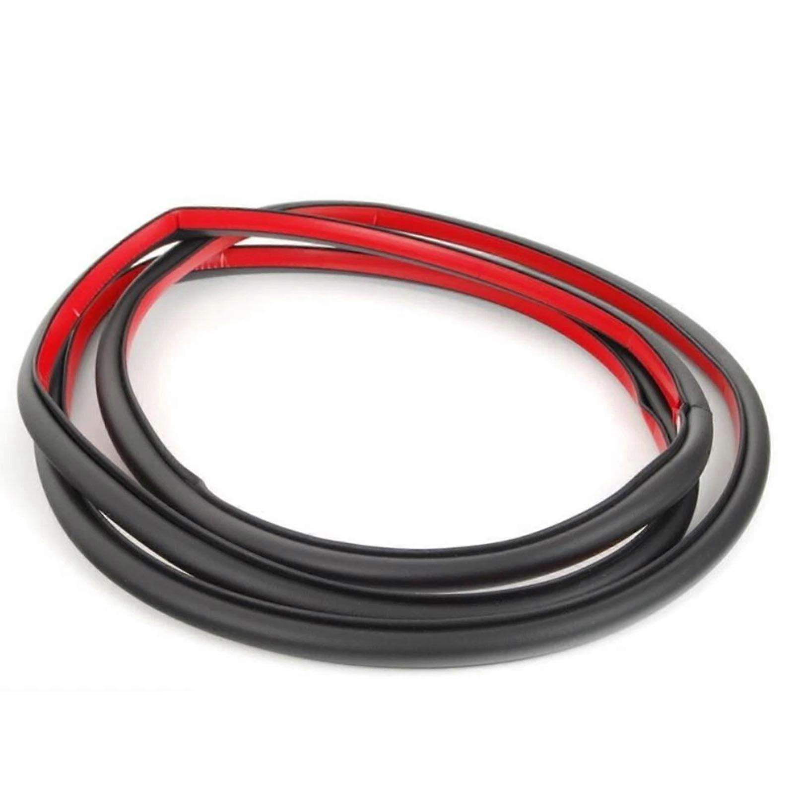 High Performances Car Front Door Seal Weatherstrip Gasket Suitable for F25 Noise Reduction And Waterproofing 51337300242 Multicolor