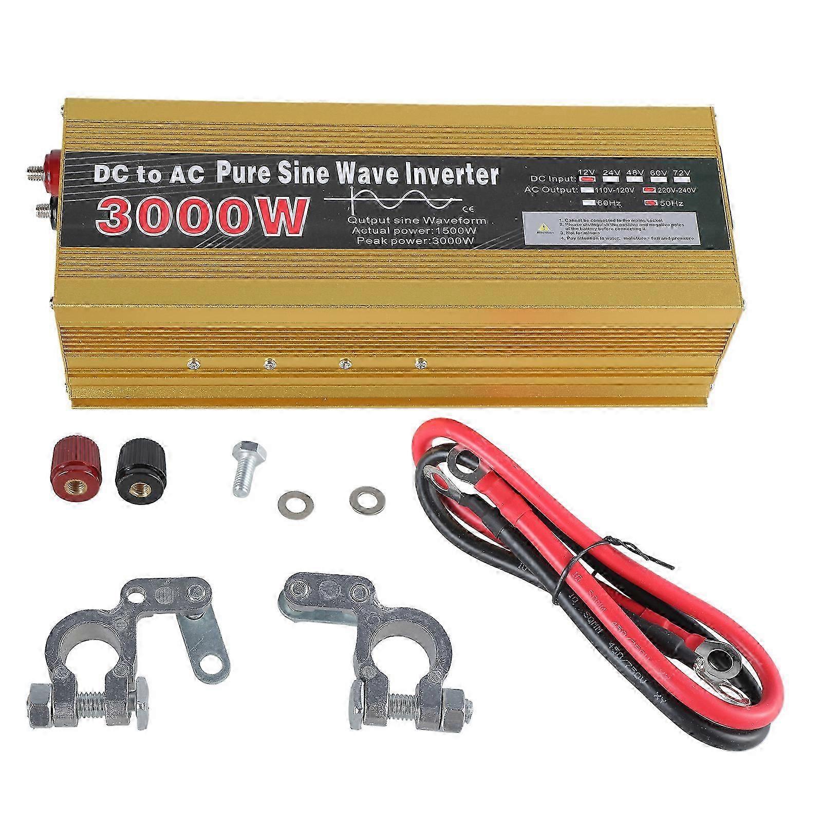 High Efficiency ABS Sine Waves Power Inverters Stable Power Supply Multifunction ABS Sine Waves Inverters ABS for Car & Boats LK