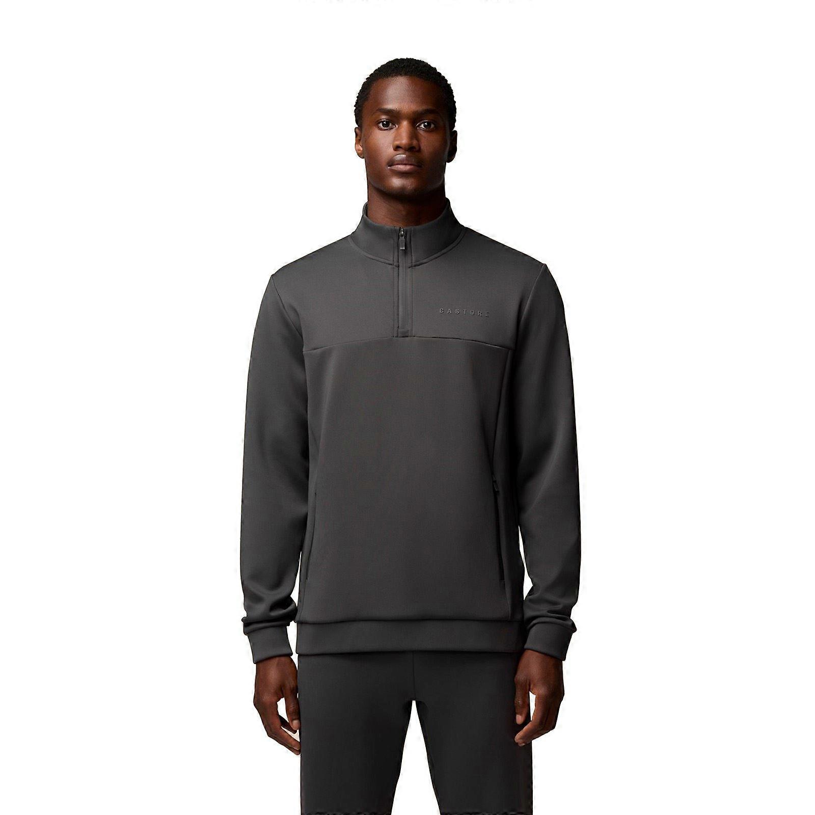Castore Scuba 1/4 Zip Polyester Men's Grey Sweatshirt