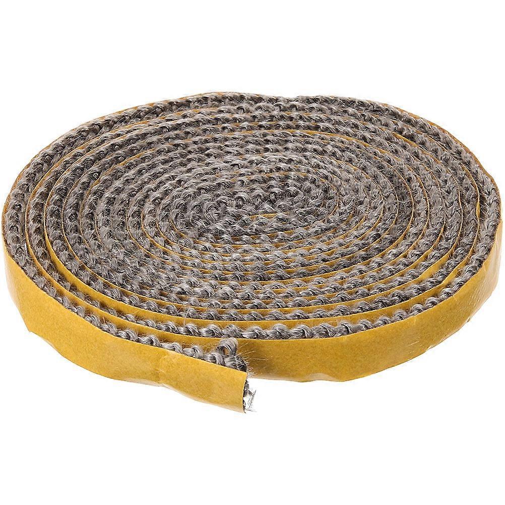Wood Stove Gasket Rope For Fireplace Replacement With High Temperature Withstanding Material In Yellow 1 Roll
