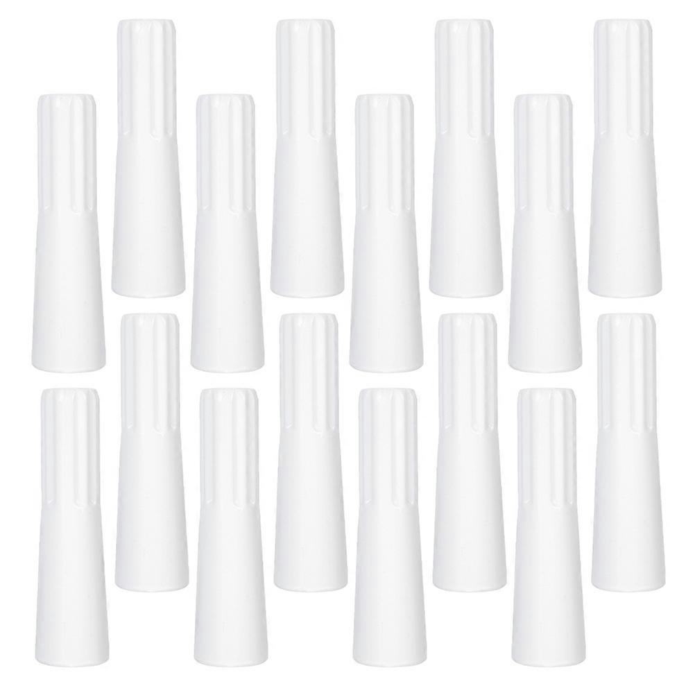 Vertical Blind Tilt Stick End Grip for Replacement 25Pcs White Pom