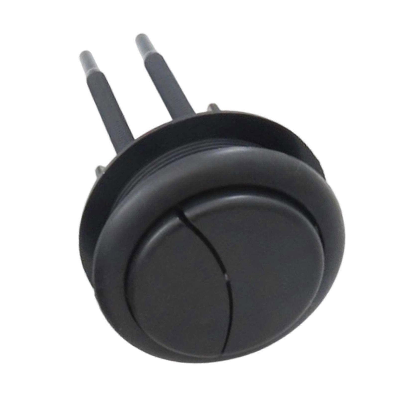 Modern Black Toilet Wash Button With Double Water Conservation Structure Round Head Plan Permanent Plastic Building 3 Size Preferences For Continuous