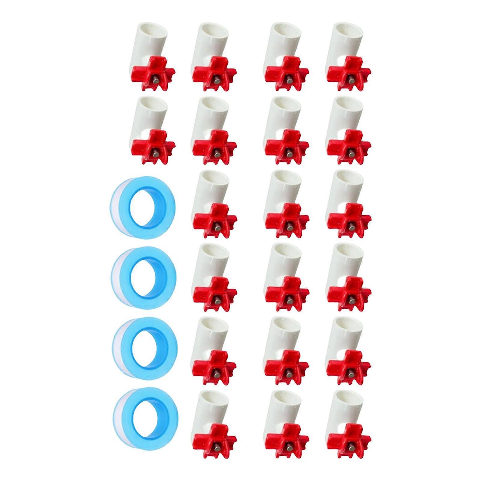 Pressure Operated Poultry Water System Efficient Design Convenient Chicken Water Container Multicolor