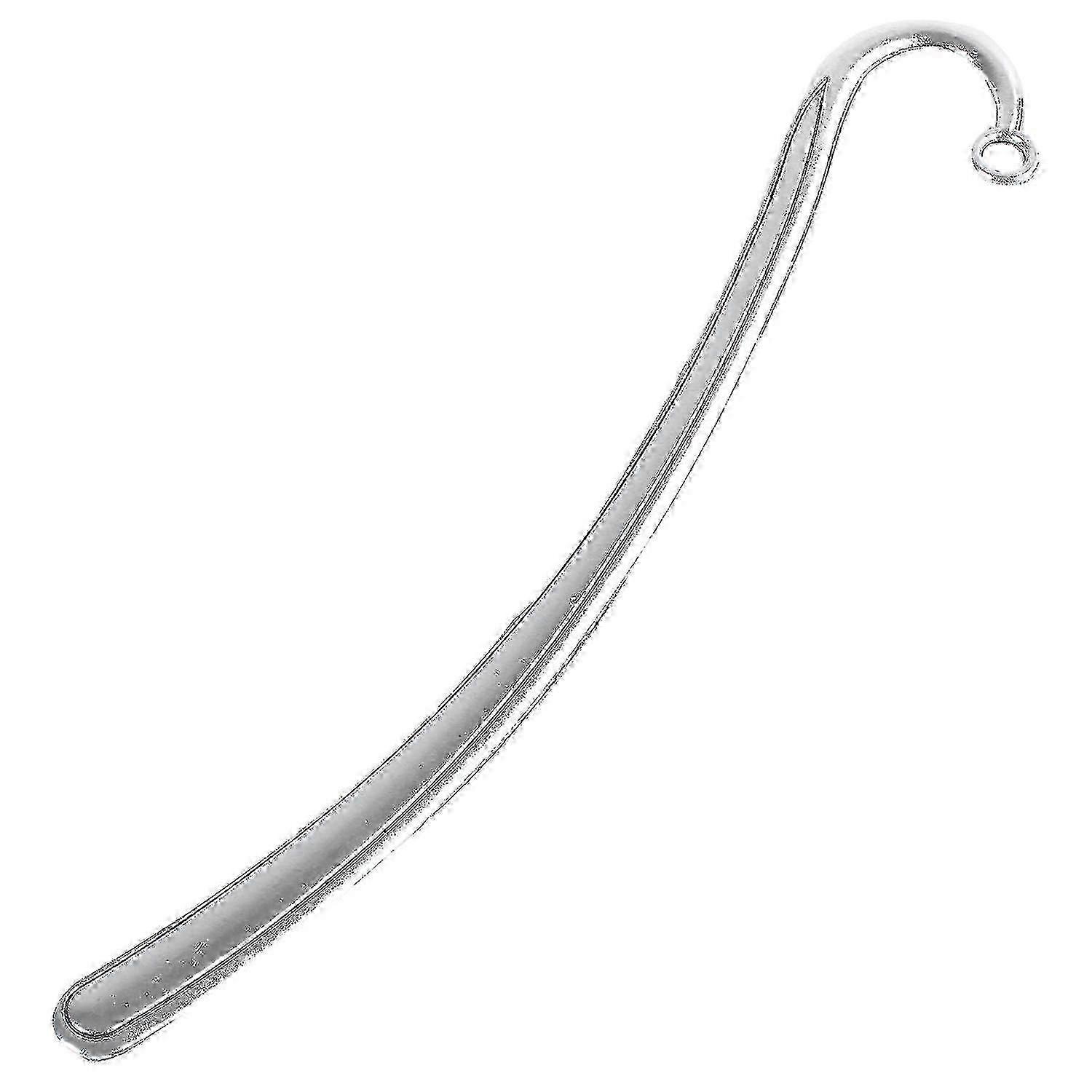 5 Pcs Silver Tone Blank Bookmarks 12.5cm
