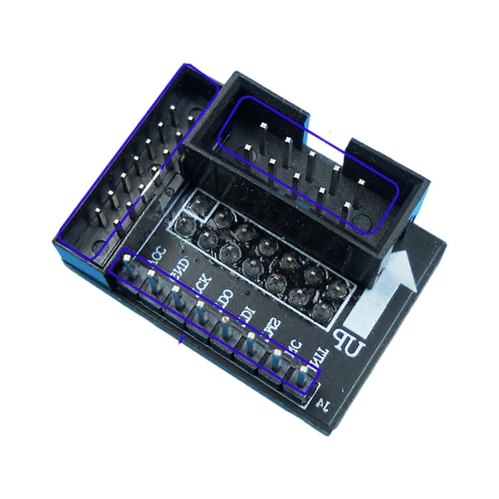 Permanent Connection Processor For 2.54mm To 2.00mm Pin Headers Ensures Stable Data Transfer In Development Assemblies Multicolor