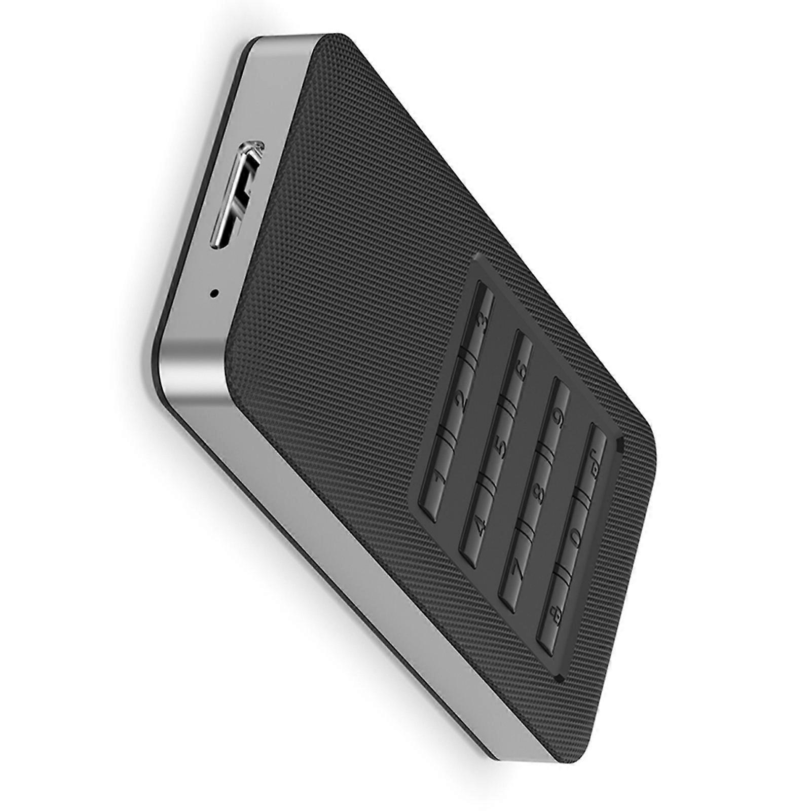 M.2 MSATA Protocol Hardware Encryption Externals Enclosure For Multiple Platform Compatibility Multicolor