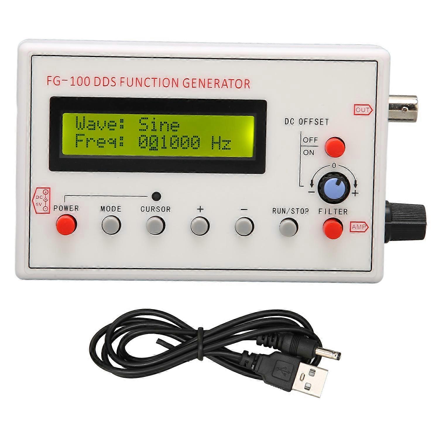 DDS Functional Signal Generator Sine Triangle Square Sawtooth Waveform DDS Function Signal Generator