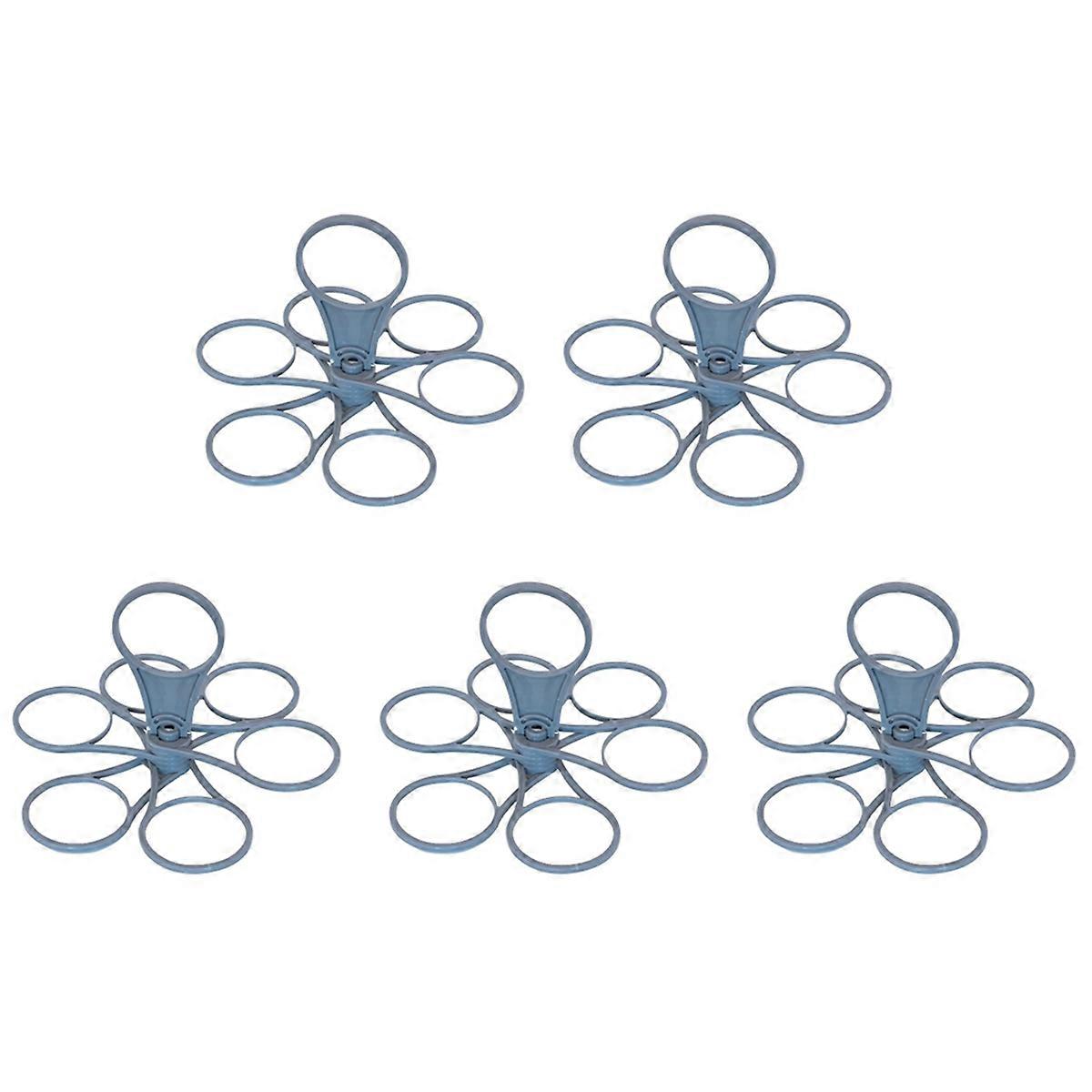 Beverage Rack, 6-Bottle Capacity, Rotary Folding Design, Reusable, Suitable for Daily Use and Parties.