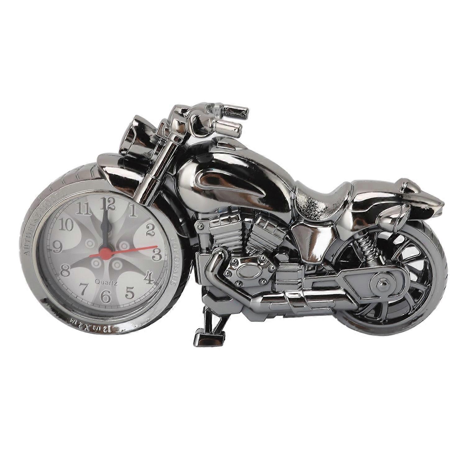 Motorcycle Alarm Clock Ingenious Vintage Simulation Motorcycle Model Alarm Clock for Children Home C