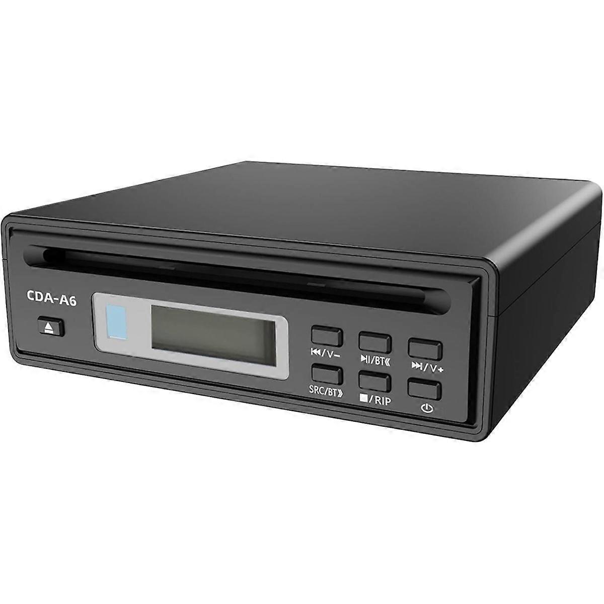 HiFi CD Player for Home,CD Ripper,Bluetooth Car CD Player with USB Ripping, Rip CD to USB, External