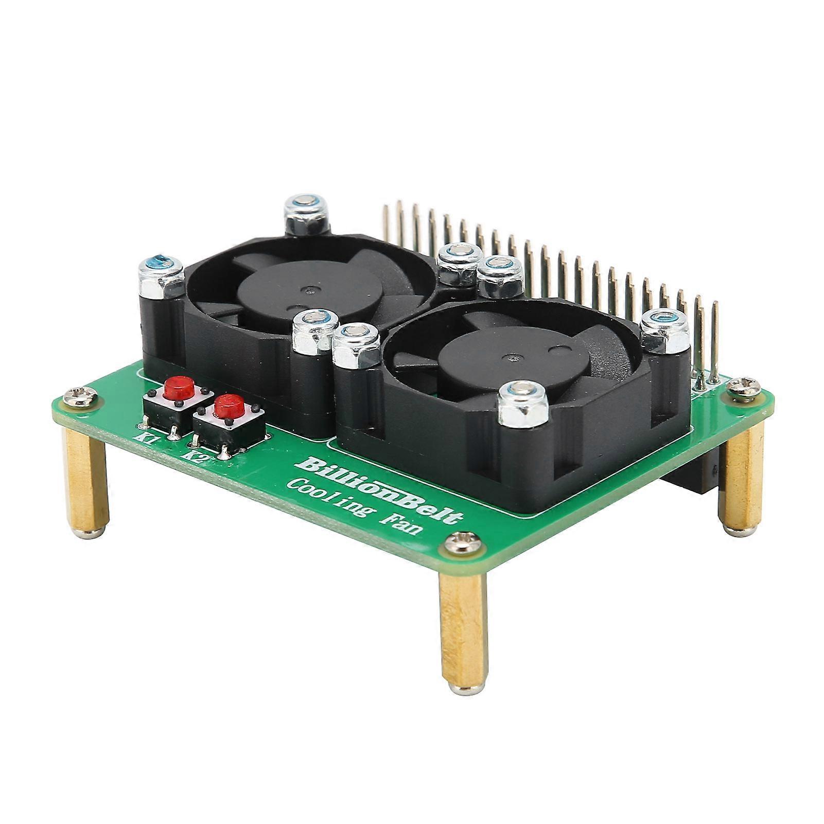 Cooling Fan SingleChip Computer Accessory Replacement for Raspberry Pi 3B 4B DC5V