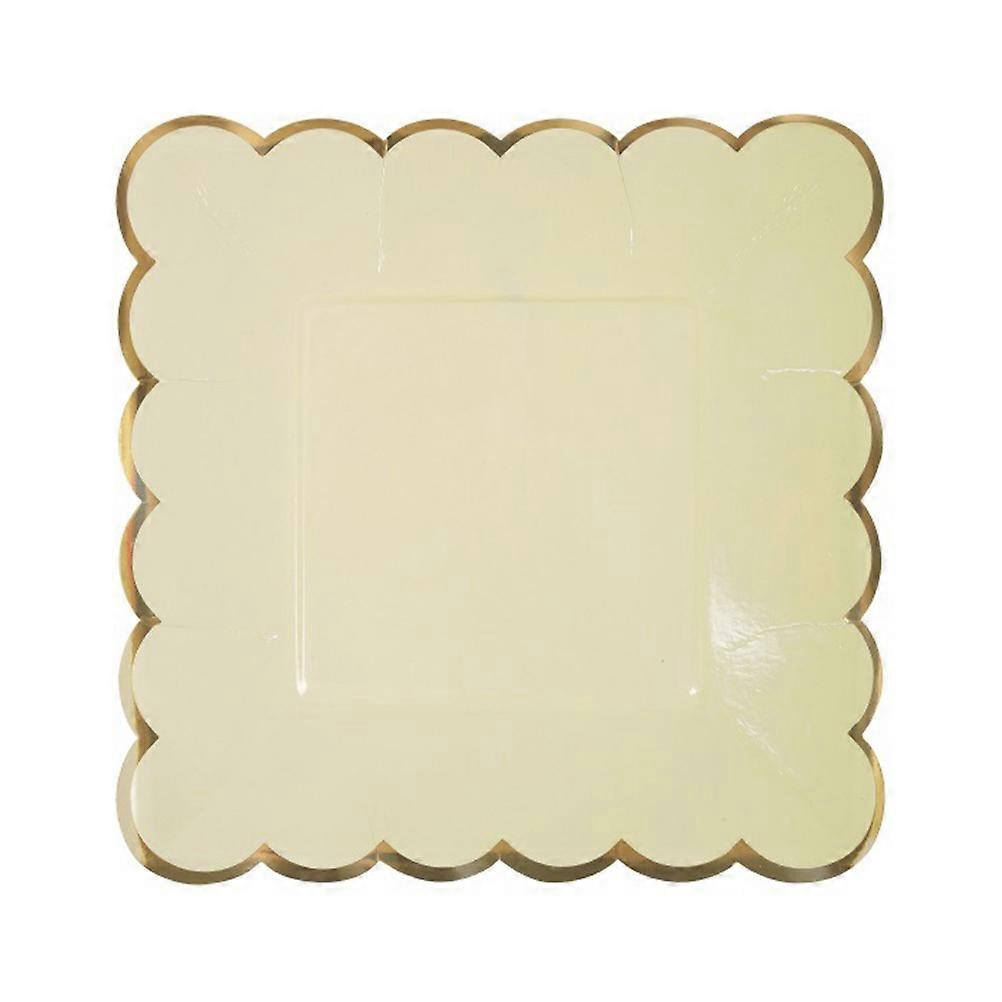 Solid Color Paper for Party Use 8Pcs 7 Inches