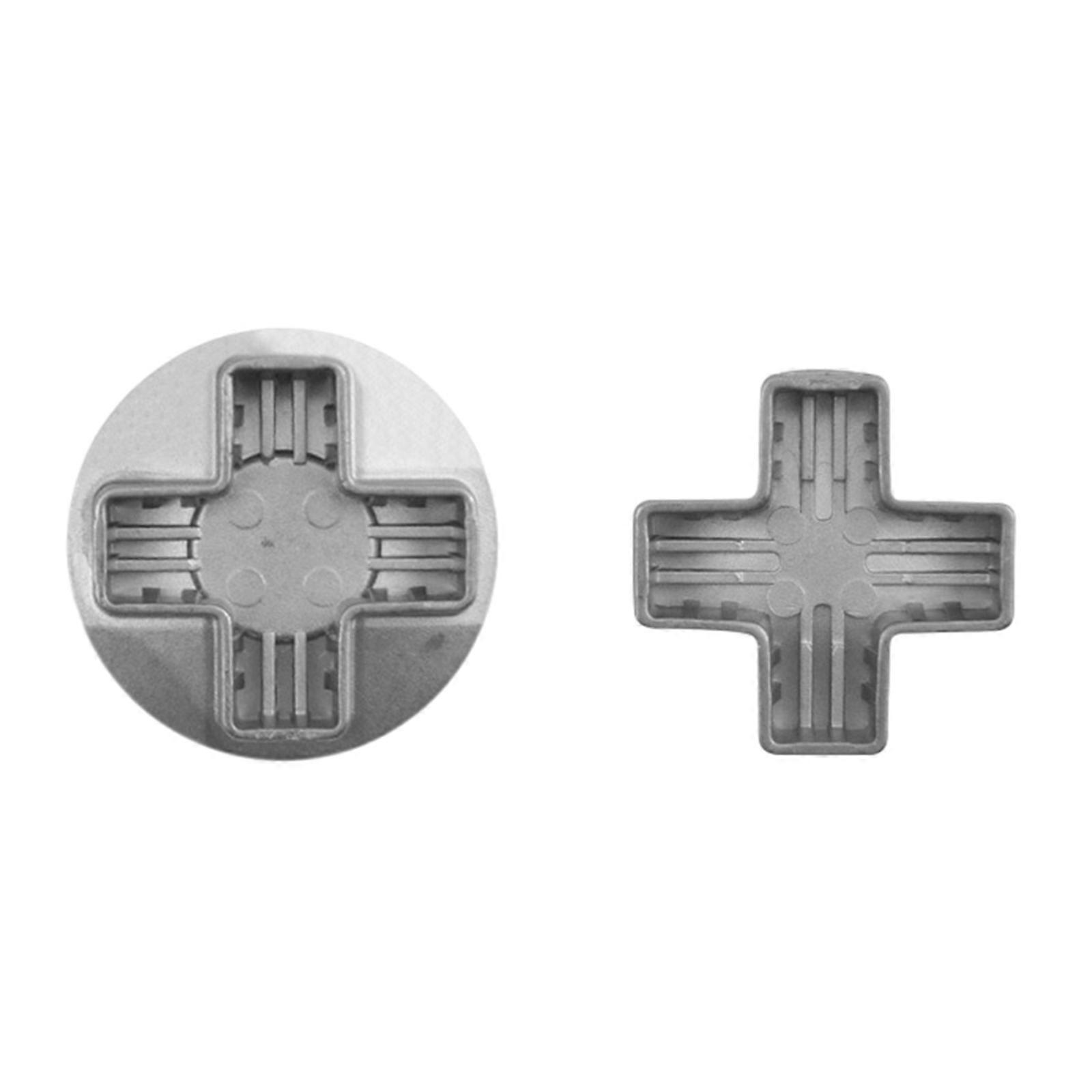 Adjustable Sensitivity Round Cross Key Easy to Install Game Controller Component for Game Controllers Durable for Gaming  Silver