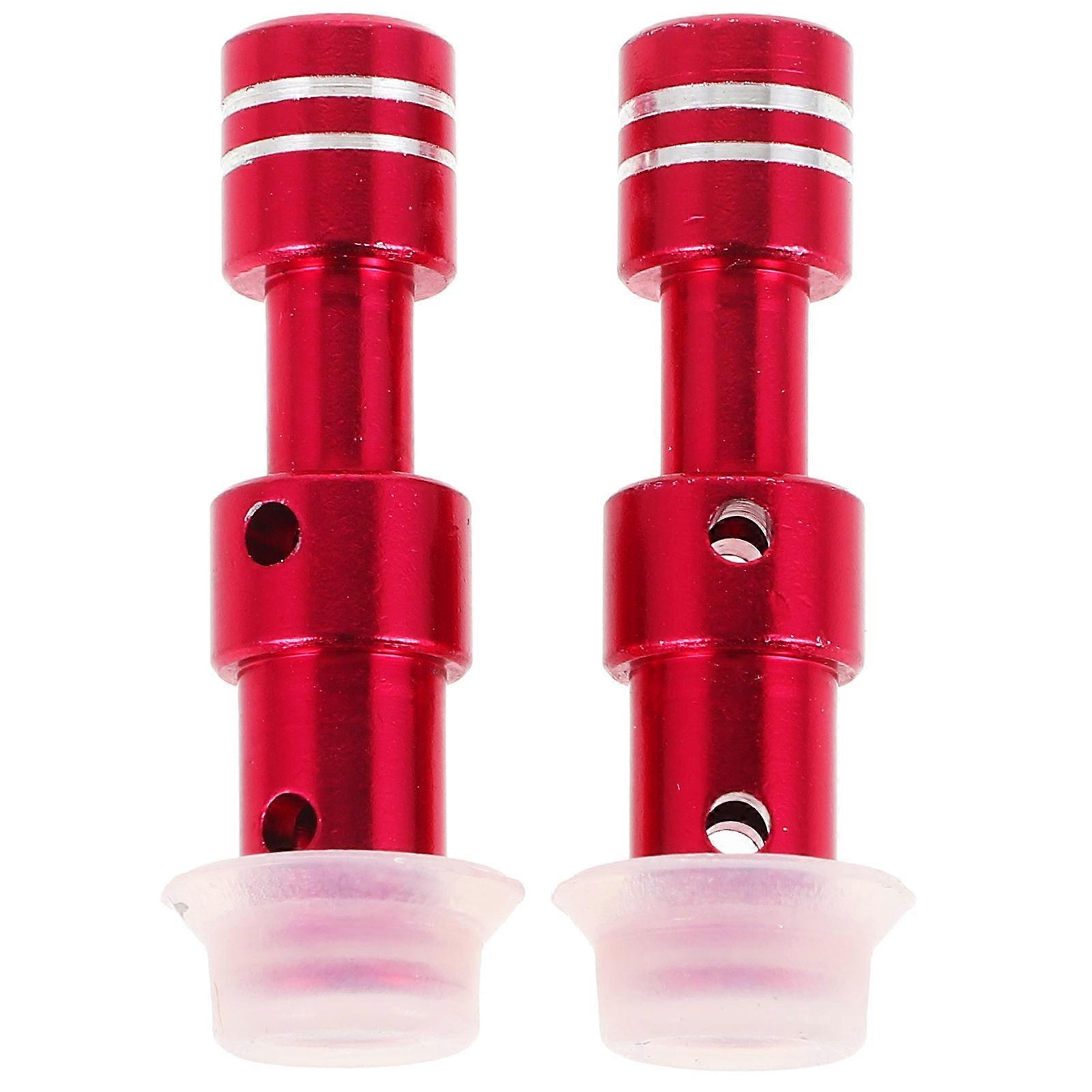 Rosy Aluminum Pressure Cooker Float Valve Replacement with Silicone Cap 1Set