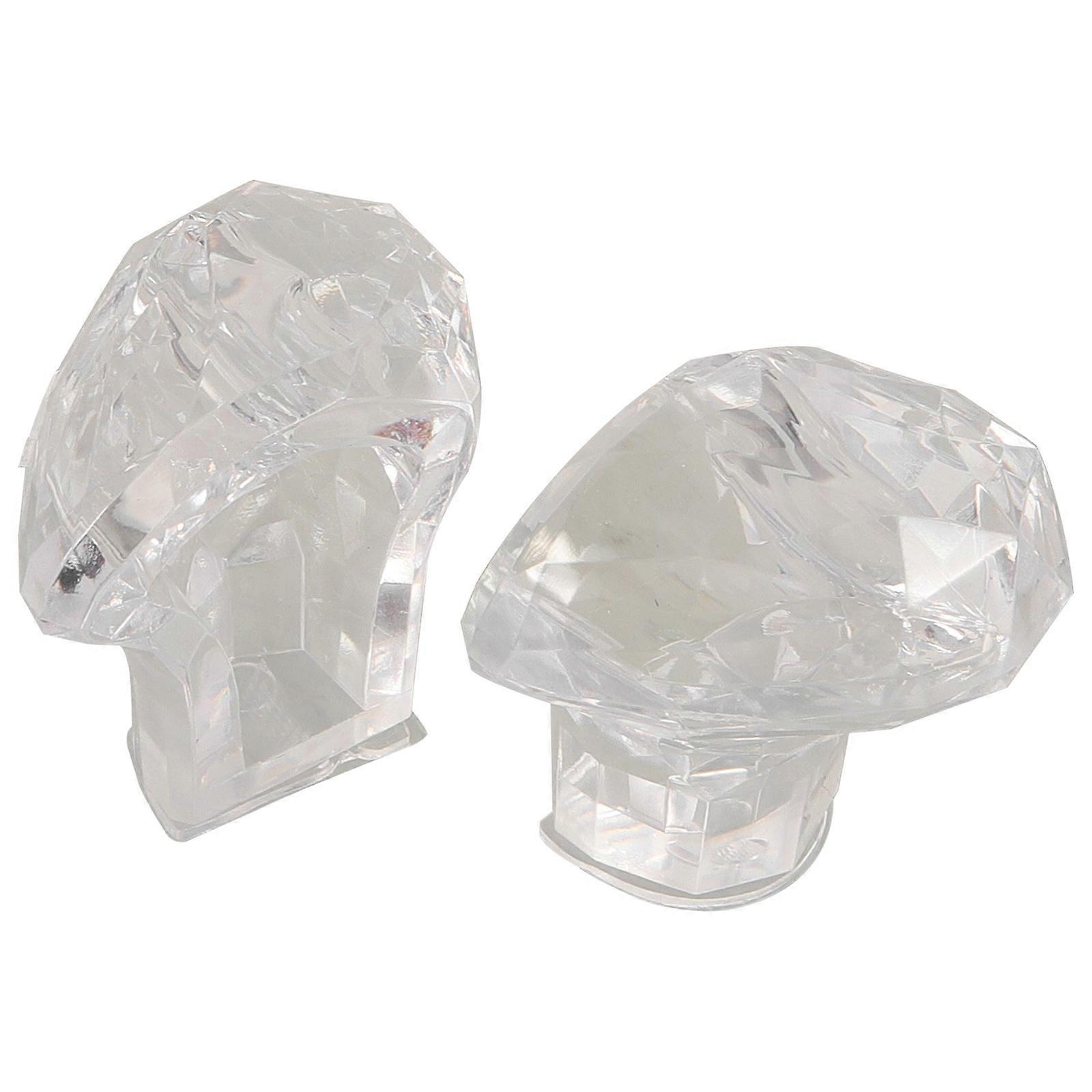 Bathroom Toilet Flush Button Heart Shaped Assistant Tool with 2Pcs Included