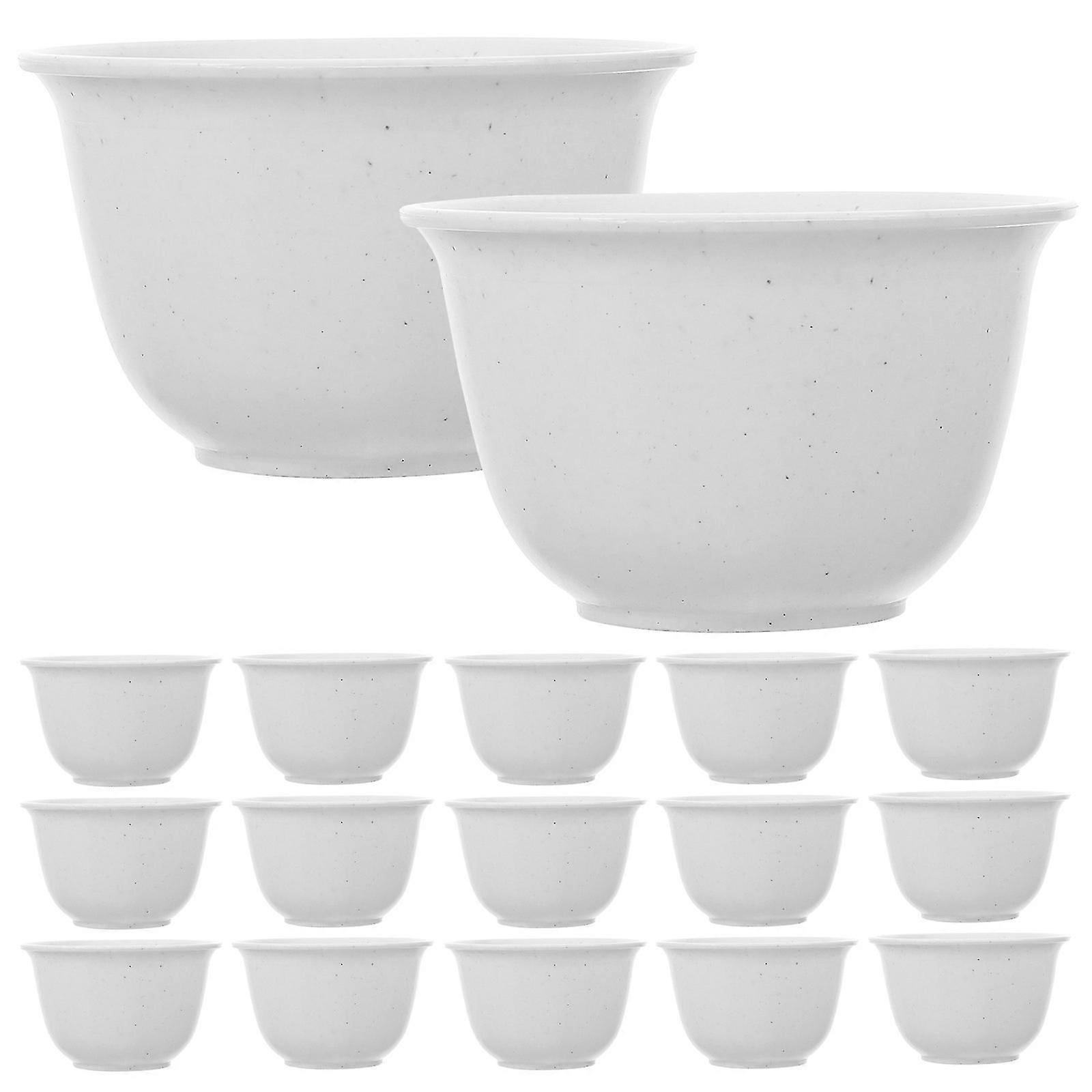 48pcs 찻잔 빈티지 찻잔 클래식 찻잔 가정용 찻잔 두꺼운 중국 차용