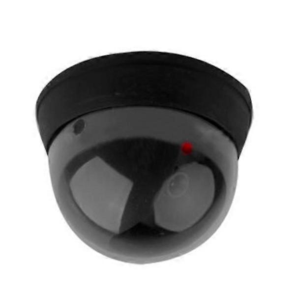 4-Pack - Fake Surveillance Camera - Dummy Camera with LED Black 4-Pack