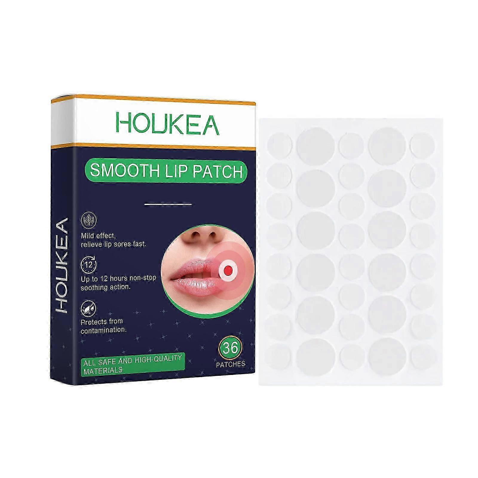 Lip Care Patch - Nourishing Repair for Soft, Smooth Lips | 36 Patches for Cold Sore Relief