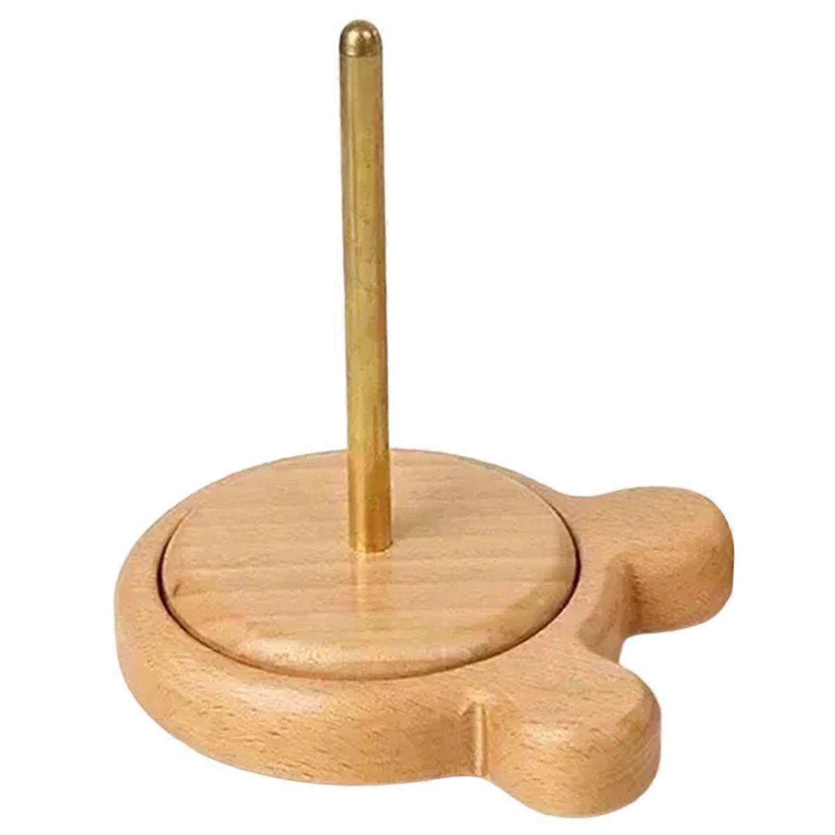Wooden Yarn Holder Knitting Tools Beginner