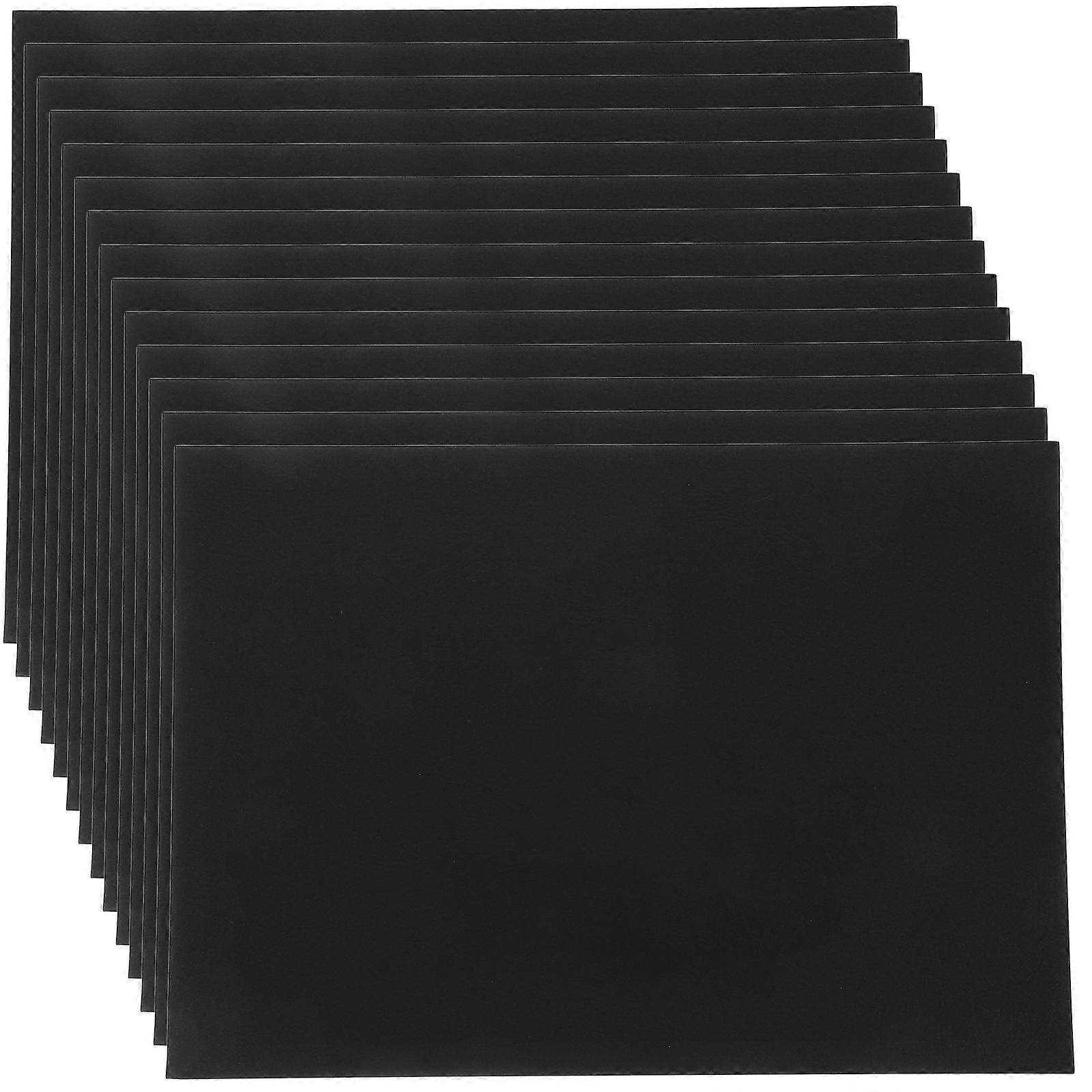 A4 Document Binding Covers Black Paper for School 100 Sheets Set