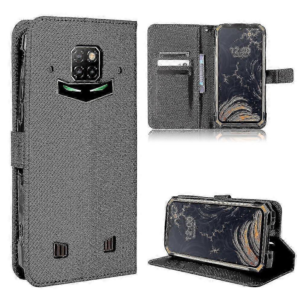 Flip Cover Case for Doogee S88 Plus Featuring Magnetic Wallet Function