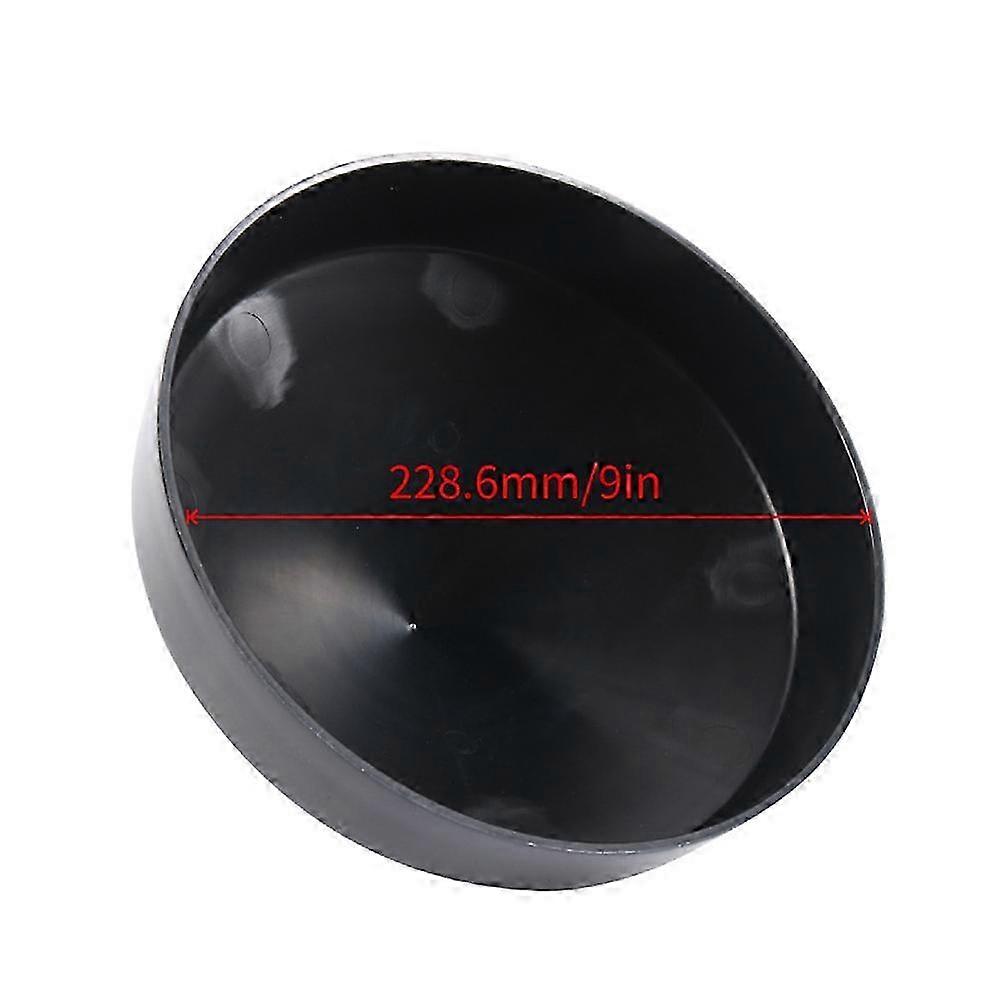 4Pcs Marine Dock Piling Cap Piling Cone 9 X 9 X 4.92 Inch Coned Protective Dock Post Caps Boat Pylon Cone Edge Pole Caps